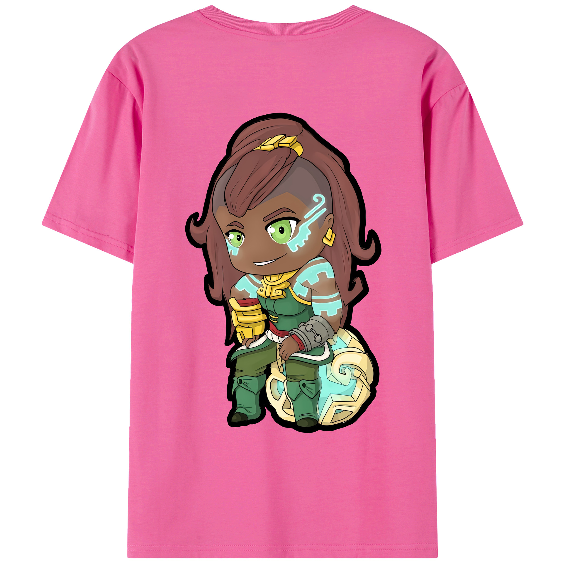リーグ・オブ・レジェンド League of Legends LOL レディース半袖Tシャツ(バックプリント)